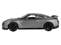 Nissan GT-R Nismo R35 CRS Version RHD (Right Hand Drive) Dark Metal Gray Metallic Limited Edition 1/64 Diecast Model Car by Mini GT