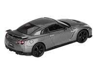 Nissan GT-R Nismo R35 CRS Version RHD (Right Hand Drive) Dark Metal Gray Metallic Limited Edition 1/64 Diecast Model Car by Mini GT
