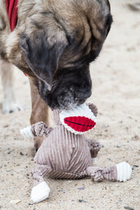 Stuey Sock Monkey Knottie® Plush Dog Toy - BIG FRENCHIES