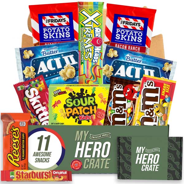 Movie Night Military Snack Box - BIG FRENCHIES