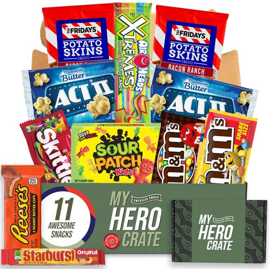 Movie Night Military Snack Box - BIG FRENCHIES