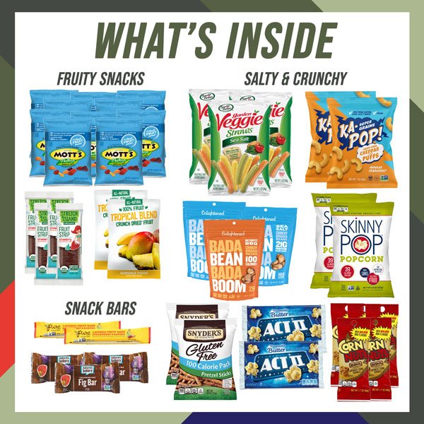 Gluten Free Dairy Free Vegan Military Care Package - BIG FRENCHIES