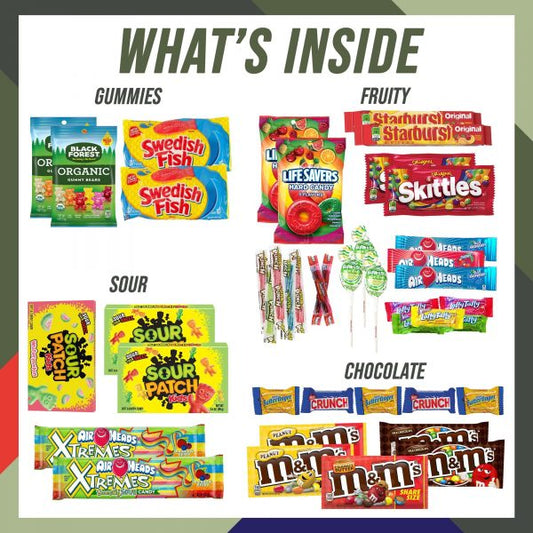 Military Candy Care Package - BIG FRENCHIES