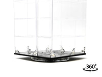 Acrylitower Showcase 24 Car Display Desktop Spinner with Cover Clear "Mijo Exclusives" for 1/64 Scale Models