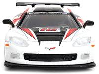 2005 Chevrolet Corvette C6R #16 White with Black and Red Graphics "Collection" Series 1/64 Diecast Model Car by Majorette