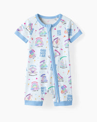 God Says I Am Girl Bamboo Shorty Zippy