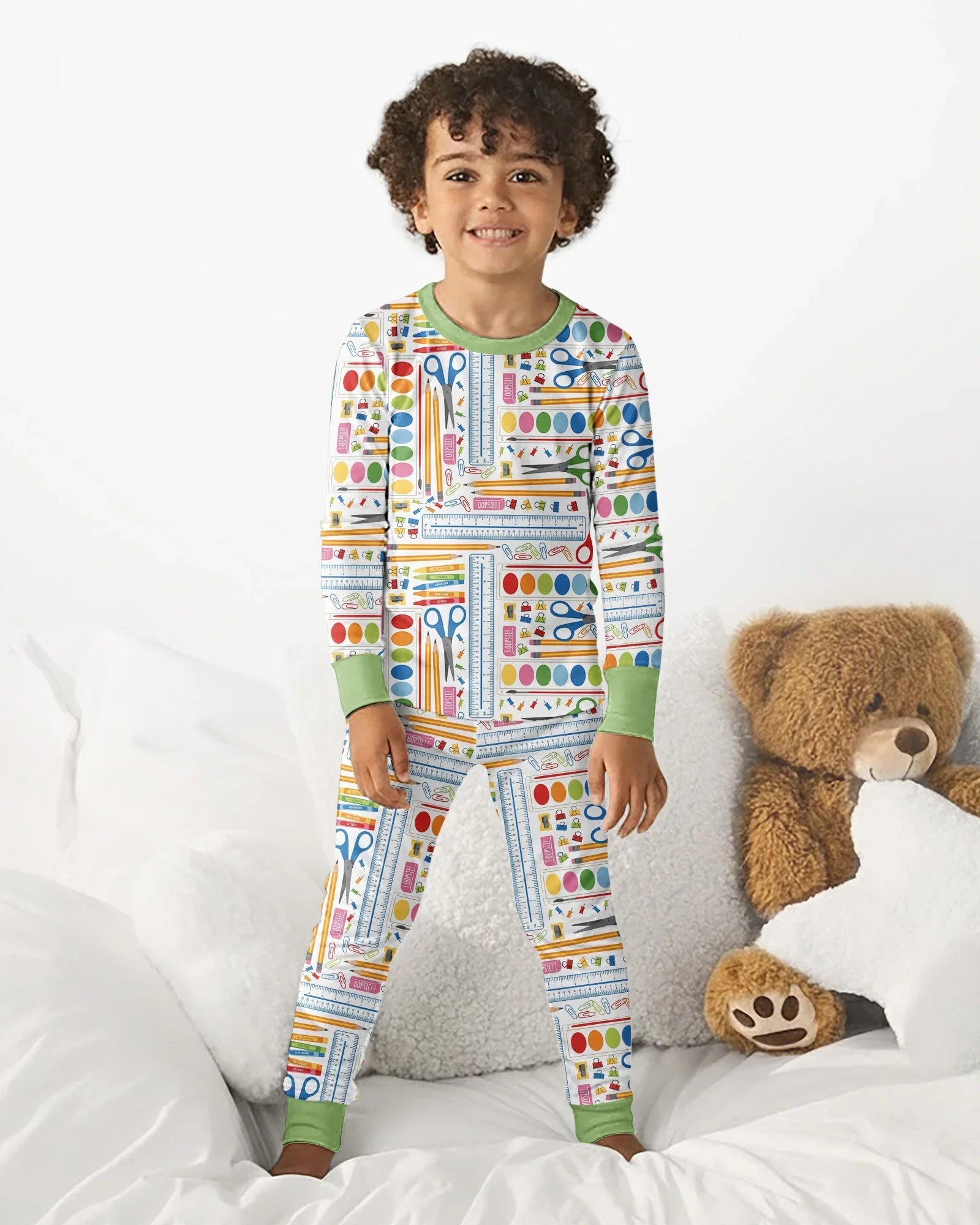 Craft Corner Bamboo Two Piece Long Sleeve Pajama Set