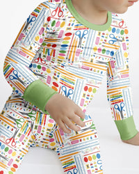 Craft Corner Bamboo Two Piece Long Sleeve Pajama Set
