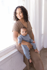 Everyday Breastfeeding Dress - Americano Brown