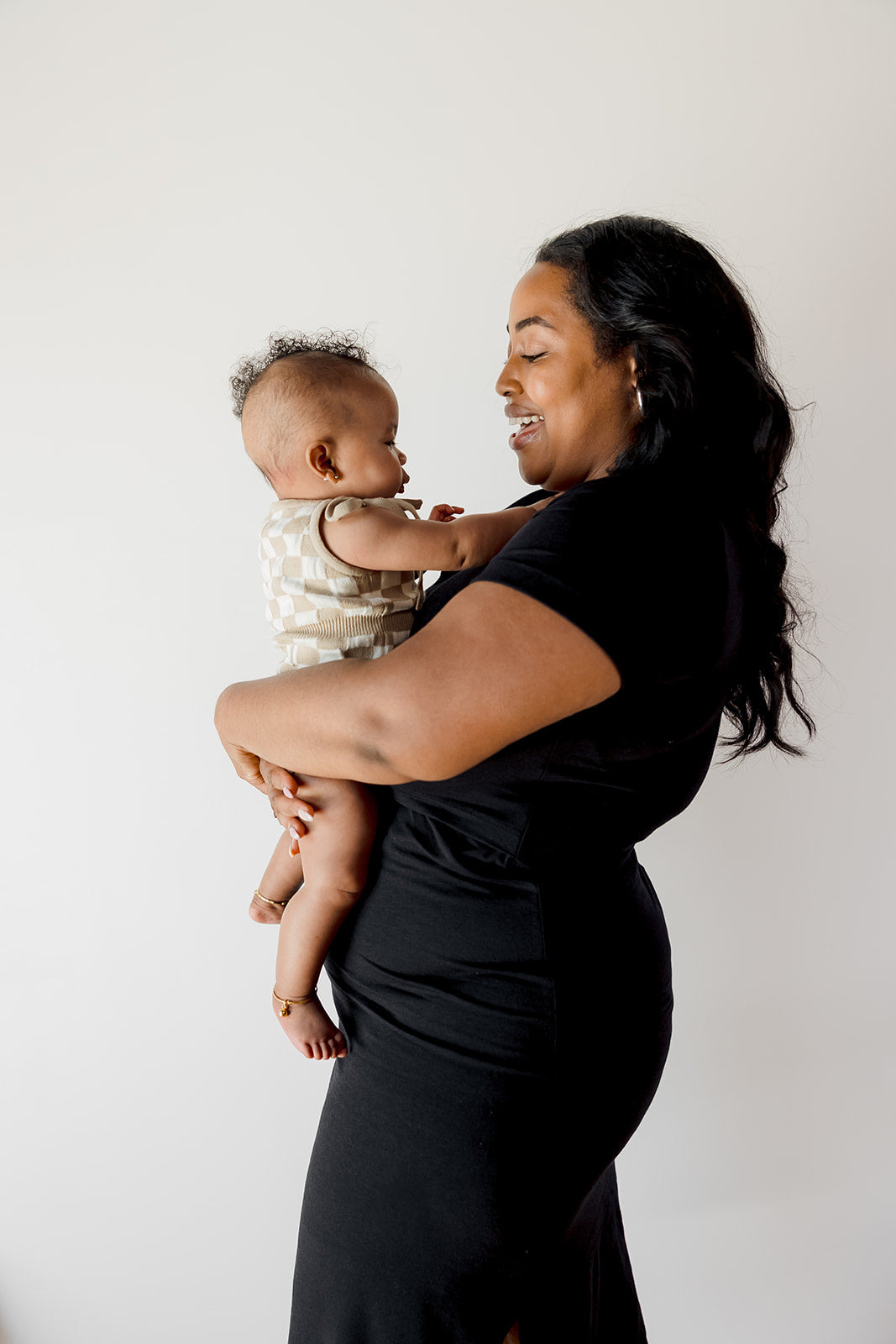 Everyday Breastfeeding Dress - Navy