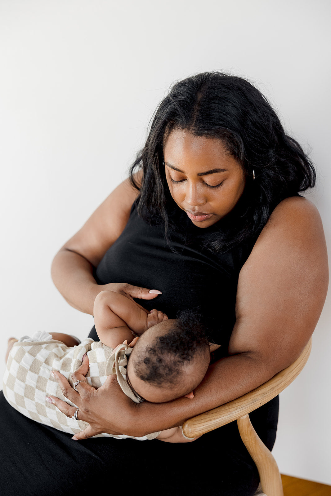 Little Breastfeeding Dress - Black