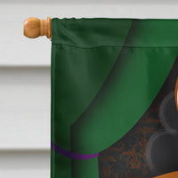 Peterbald Cat Halloween House Flag 28x40 Porch Sleeve Pole Decorative Outside Yard Banner Artwork Wall Hanging, Polyester