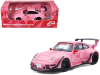 RWB 993 #98 "Hooters" Matt Pink 1/64 Diecast Model Car by Model Model