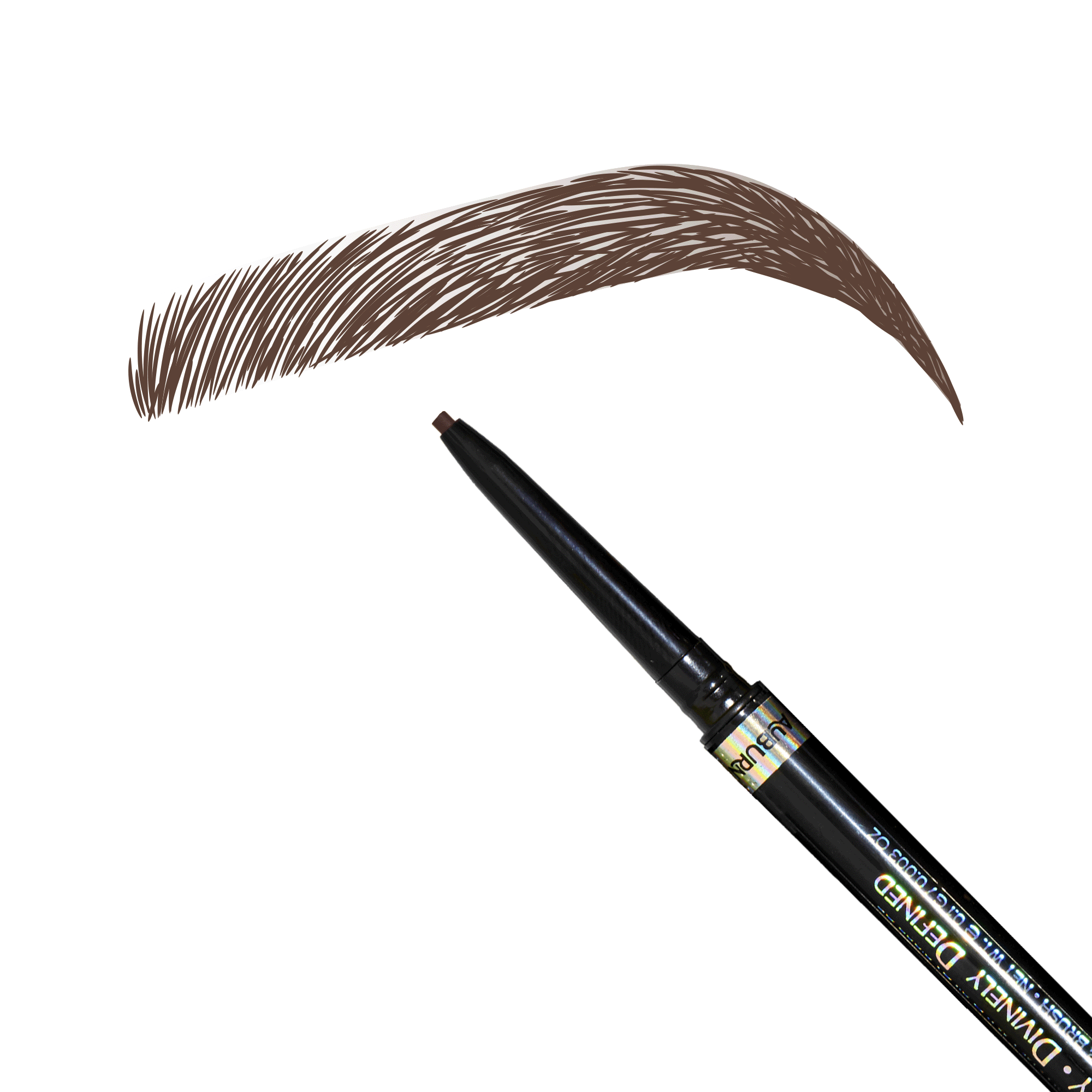Divinely Defined | Precision Brow Pencil & Brush [THIN] - BIG FRENCHIES