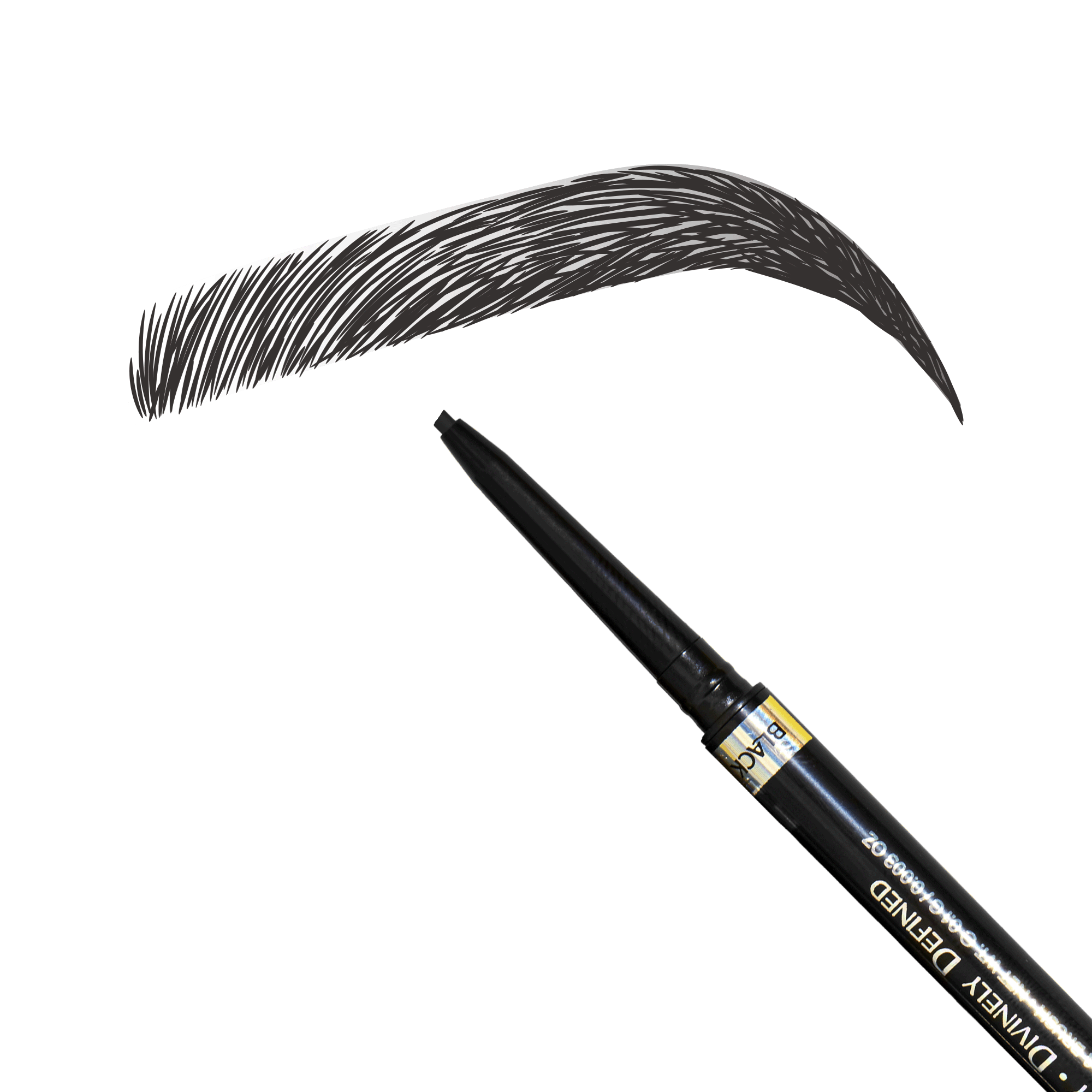 Divinely Defined | Precision Brow Pencil & Brush [THIN] - BIG FRENCHIES