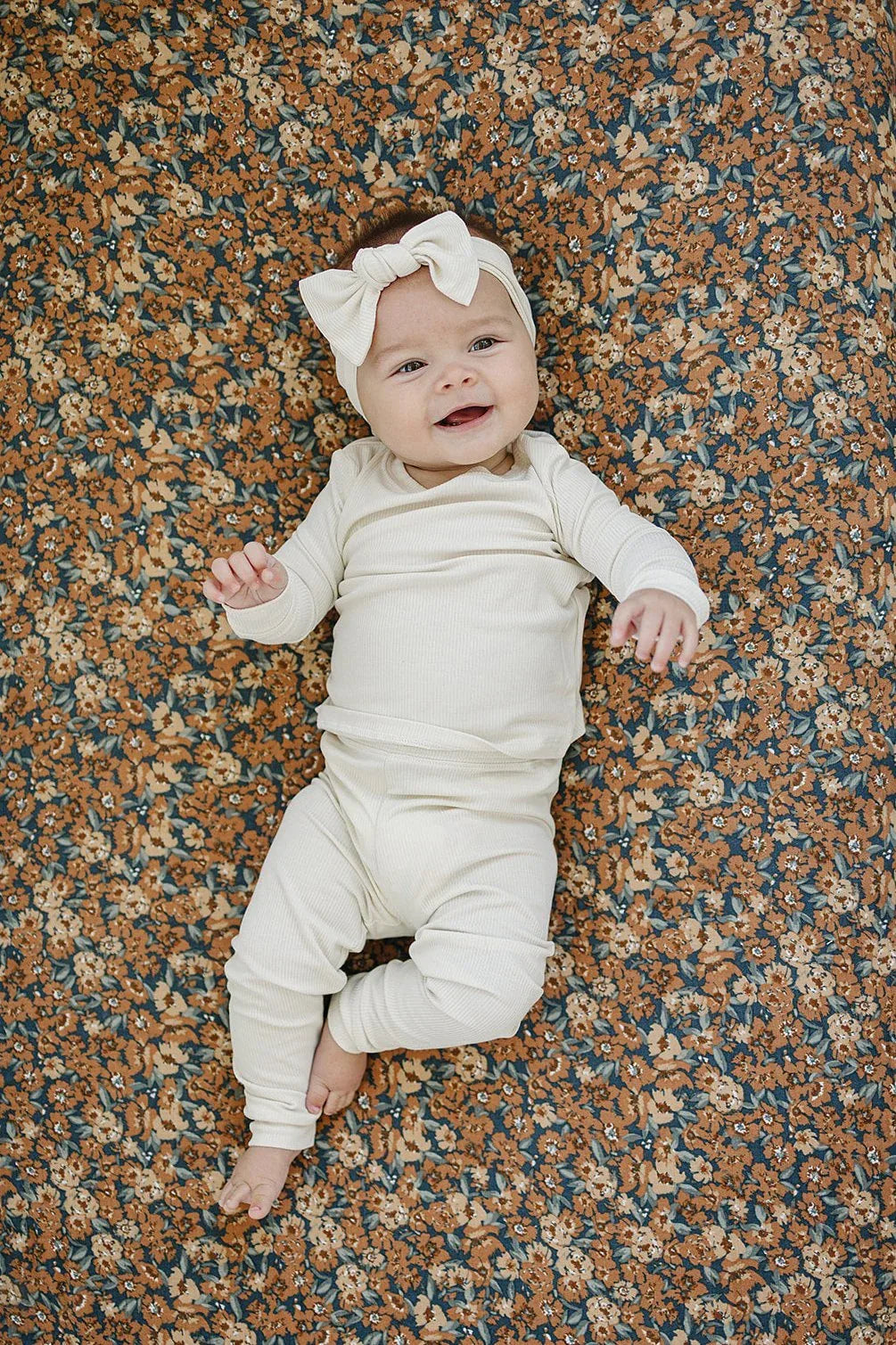 Venetian Floral Muslin Crib Sheet - BIG FRENCHIES