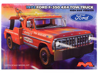 Skill 3 Model Kit 1972 Ford F-350 4x4 Tow Truck High Side Version 1/25 Scale Model by Moebius