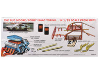 Skill 2 Model Kit 1972 Ford Torino Stock Car "Bobby Isaac" 1/25 Scale Model by MPC