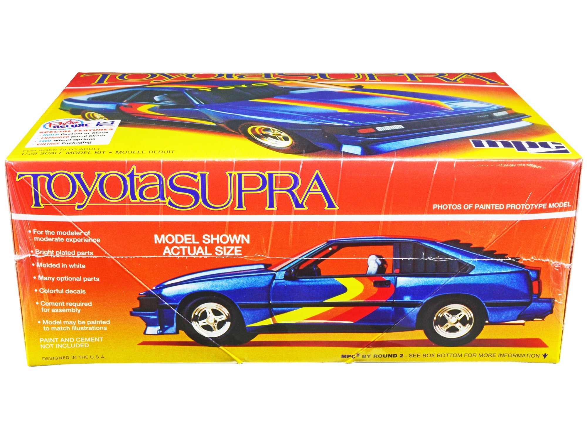 Skill 2 Model Kit 1983 Toyota Celica Supra 1/25 Scale Model Car by MPC - BIG FRENCHIES