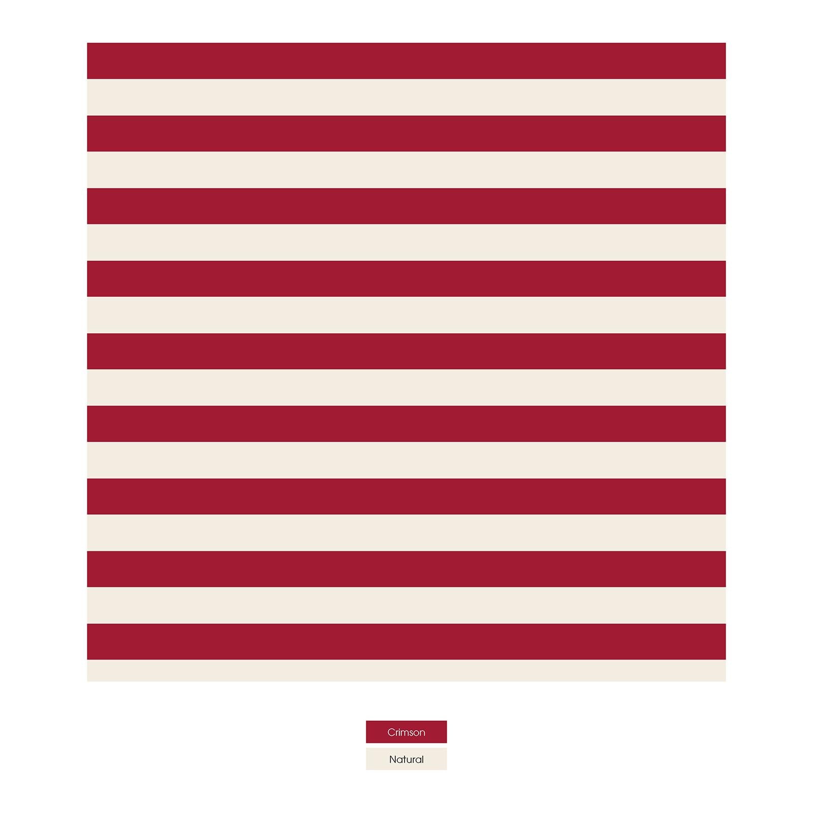Print Dog Bandana in Classic Candy Cane Stripe