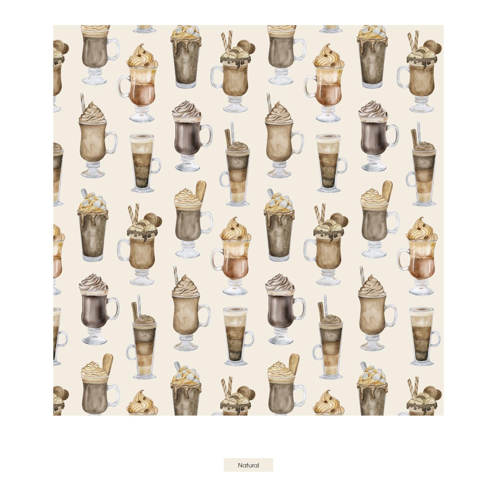 Print Bib Set of 3 in Aloe Arctic Animals, Natural Hot Chocolate & Stormy Sea Gingerbread Town