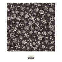 Print Bib Set of 3 in Baby Rose Arctic Animals, Chalkboard Snowflakes & Spring Sky Winter Woodland