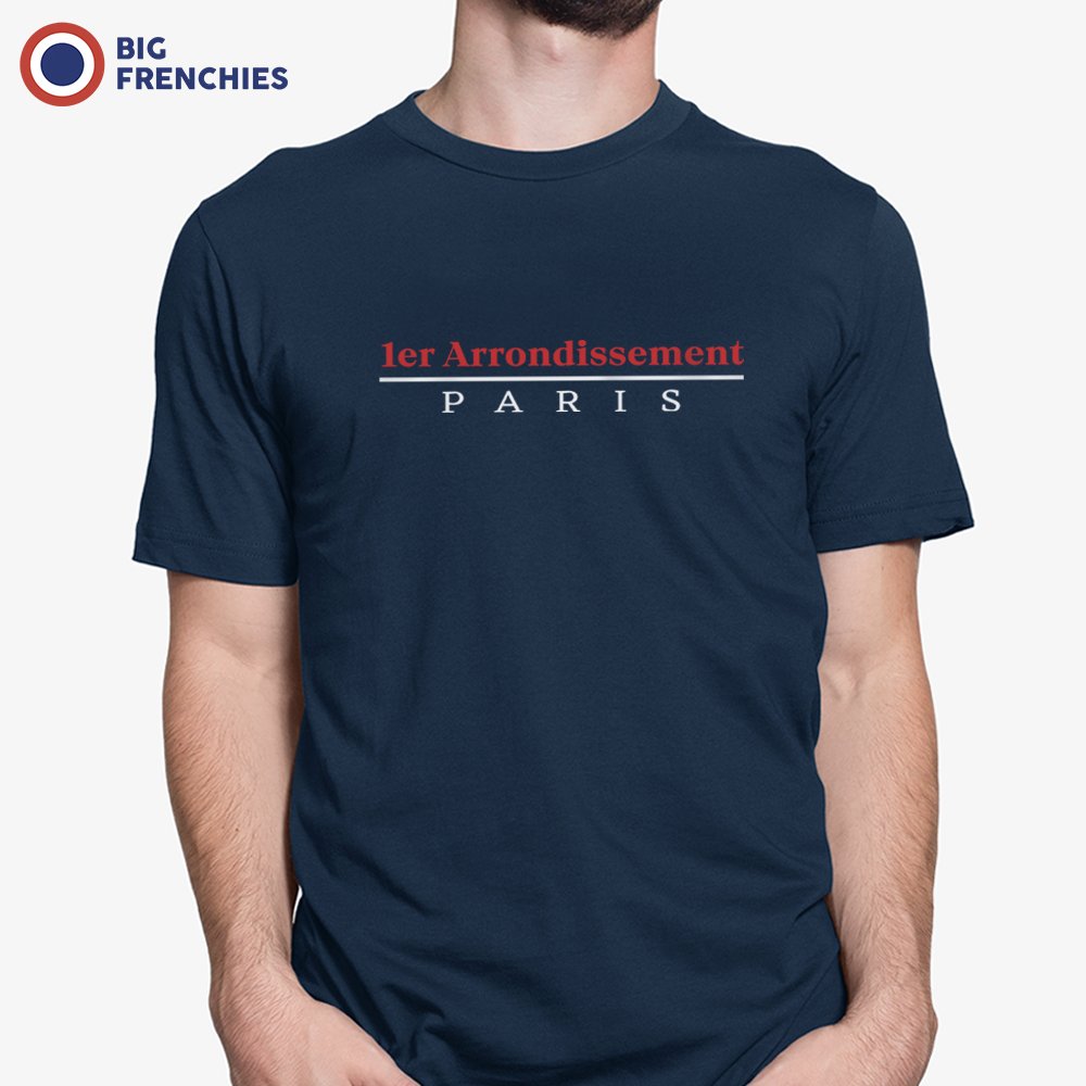 1er Arrondissement Paris Men's Organic Cotton Tee
