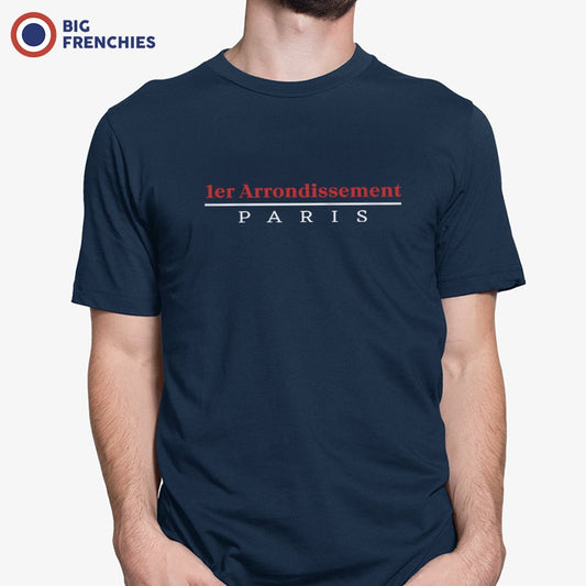 1er Arrondissement Paris Men's Organic Cotton Tee