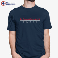 7e Arrondissement Paris Men's Organic Cotton Tee