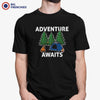 Adventure Awaits Camping Men's Organic Tee