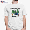 Adventure Awaits Camping Men's Organic Tee