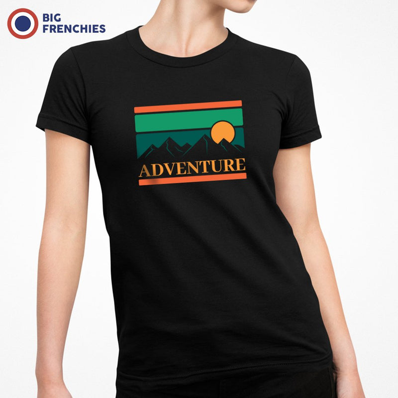 Adventure Landscape with Sun Women's Organic Tee