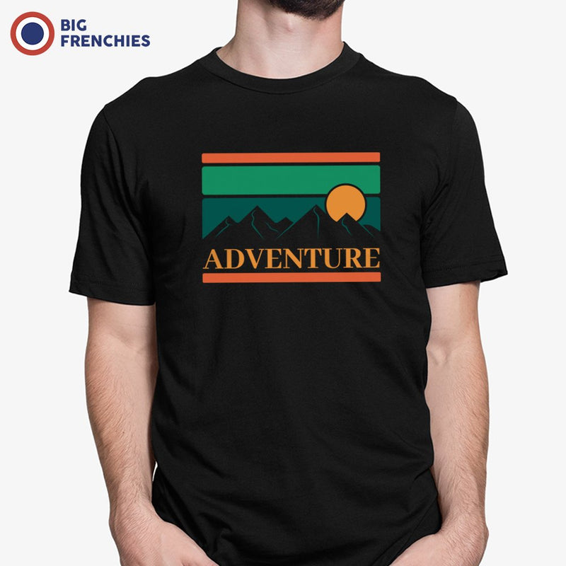 Adventure Landscape with Sun Men's Organic Tee