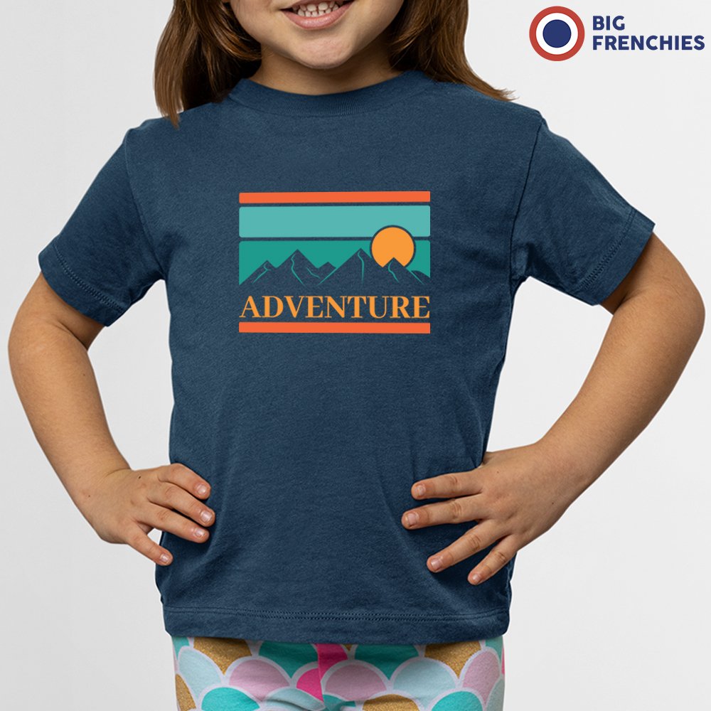 Adventure Landscape with Sun Youth & Toddler Organic Cotton Tee