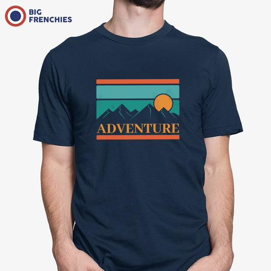 Adventure Landscape with Sun Men's Organic Tee