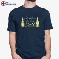 Adventure Landscape with Trees Men's Organic Tee