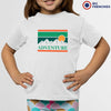 Adventure Landscape with Sun Youth & Toddler Organic Cotton Tee