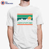 Adventure Landscape with Sun Men's Organic Tee