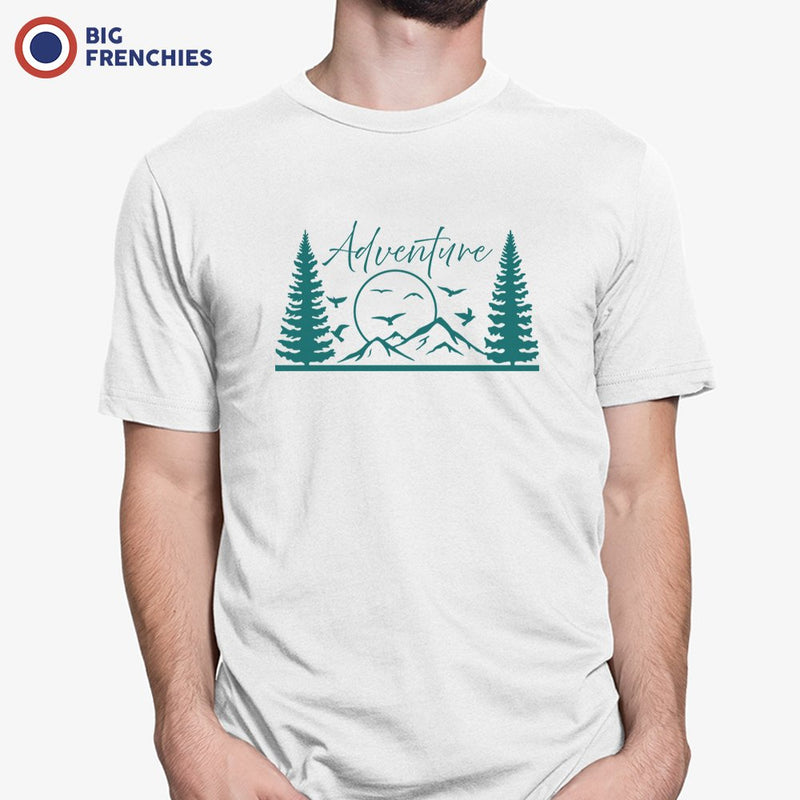Adventure Landscape with Trees Men's Organic Tee