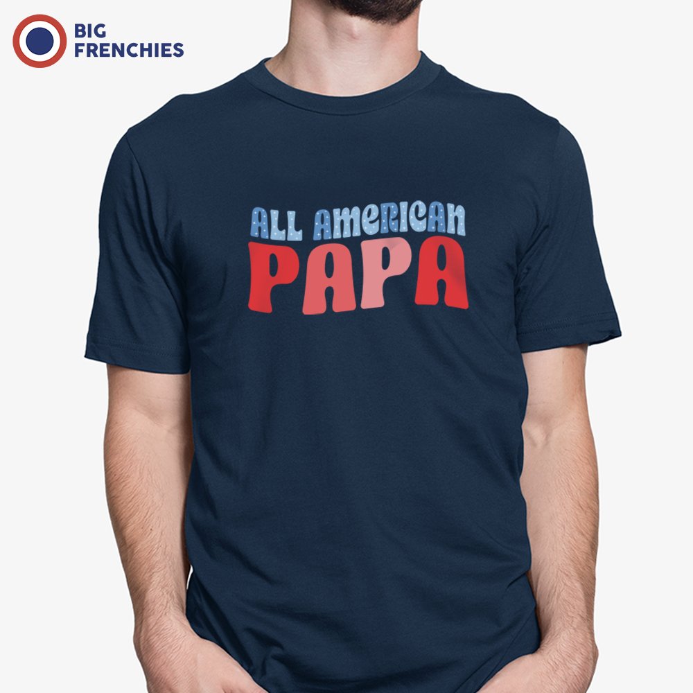 All American Papa Men's Organic Cotton Tee