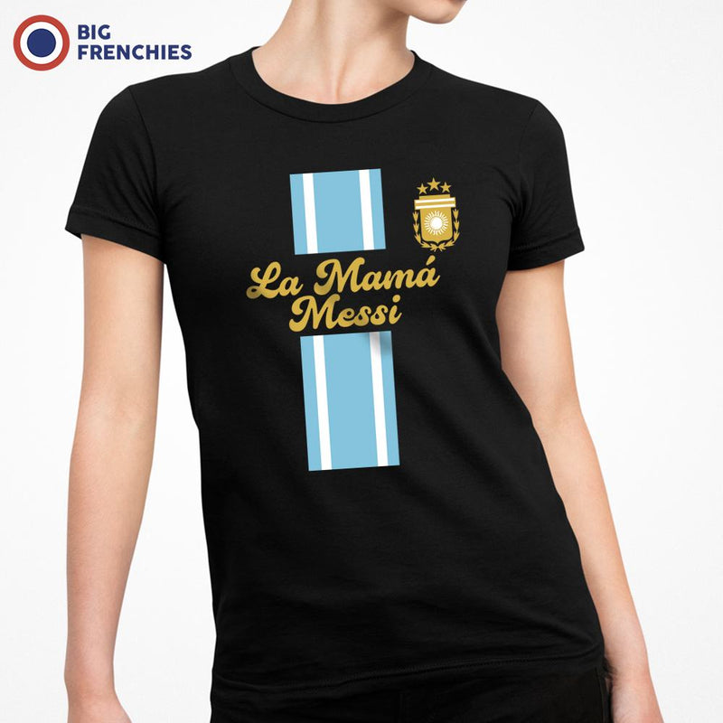 La Mamá Messi Soccer Women's Organic Cotton Tee