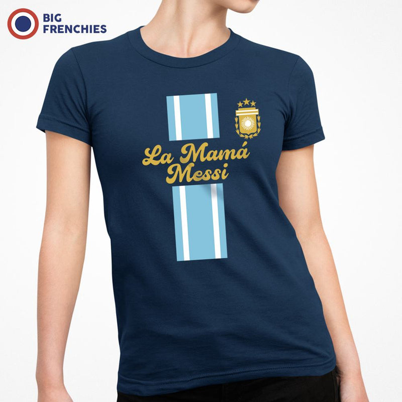 La Mamá Messi Soccer Women's Organic Cotton Tee