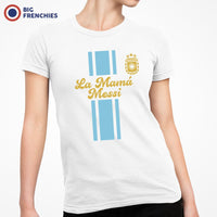 La Mamá Messi Soccer Women's Organic Cotton Tee