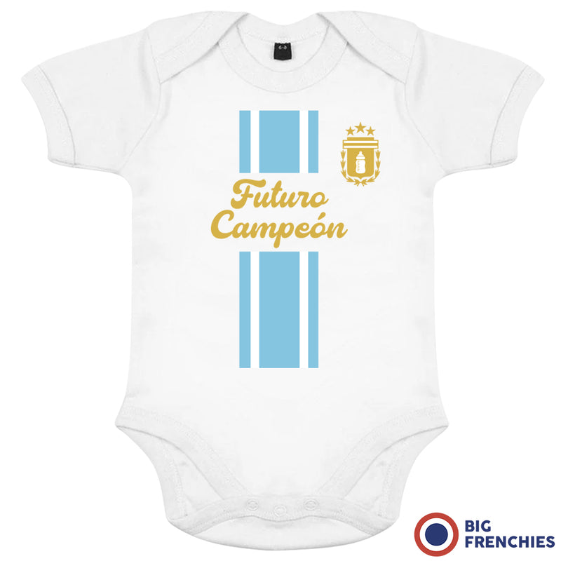 Futuro Campeón Organic Cotton Baby Onesie