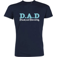 Dad Drunk and Disorderly Men's Organic Tee