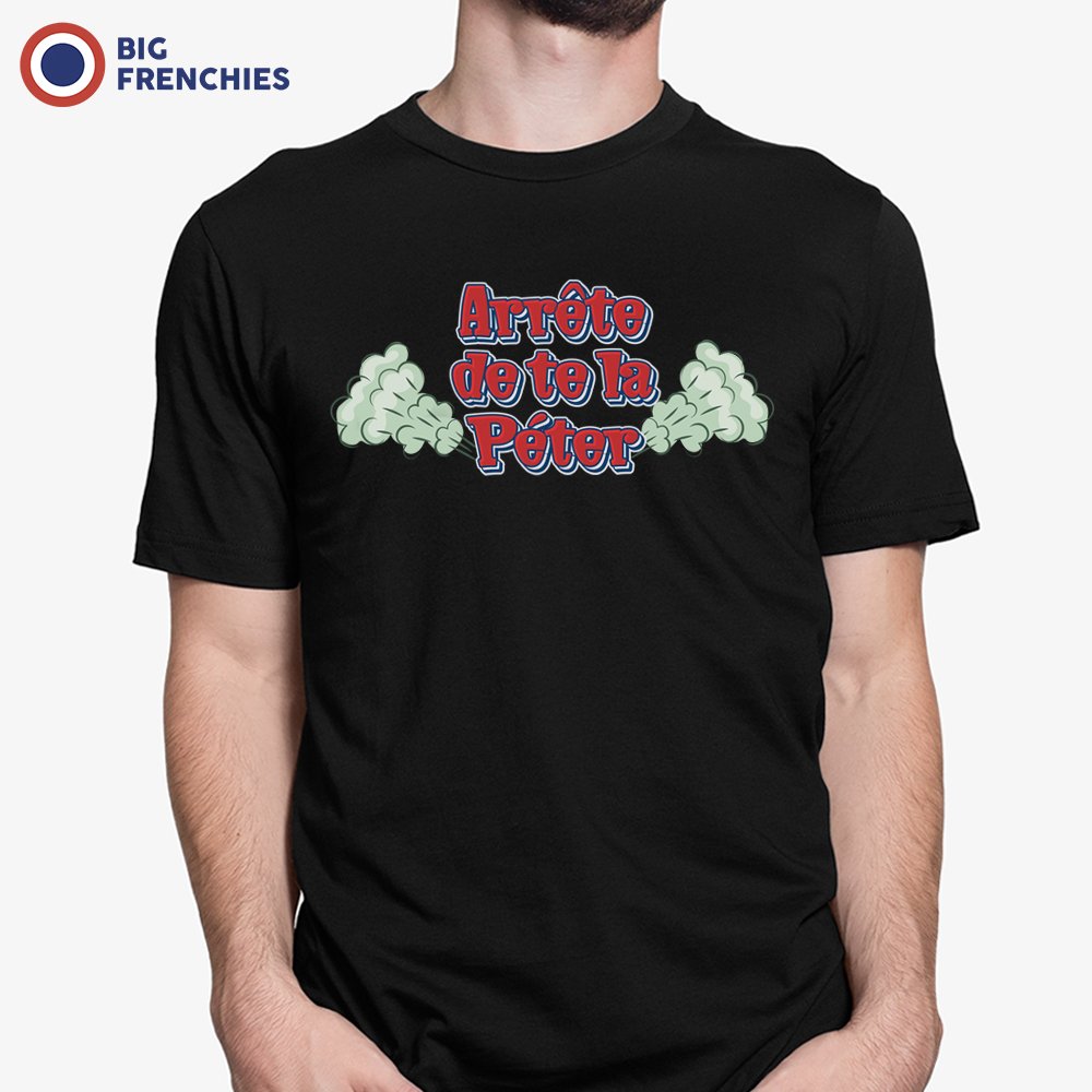Arrête de te la péter Men's Organic Cotton Tee