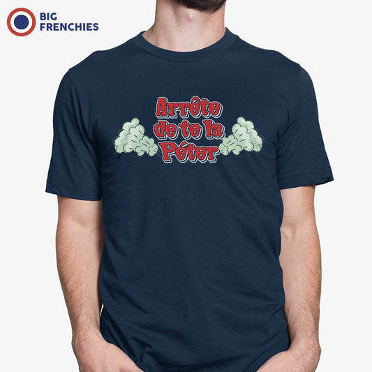 Arrête de te la péter Men's Organic Cotton Tee