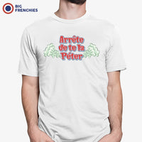 Arrête de te la péter Men's Organic Cotton Tee