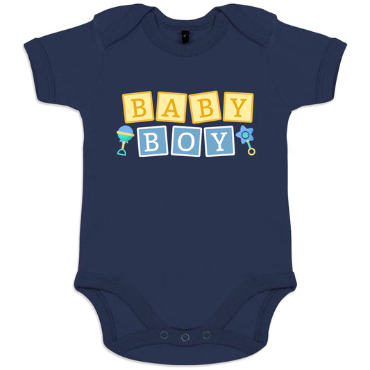 Baby Boy Organic Cotton Baby Onesie