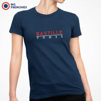 Bastille 75011 Women's Organic Cotton Tee